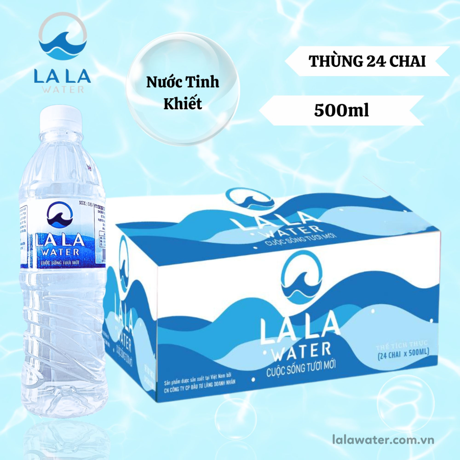 Thùng 24 Chai 500ML- LalaWater