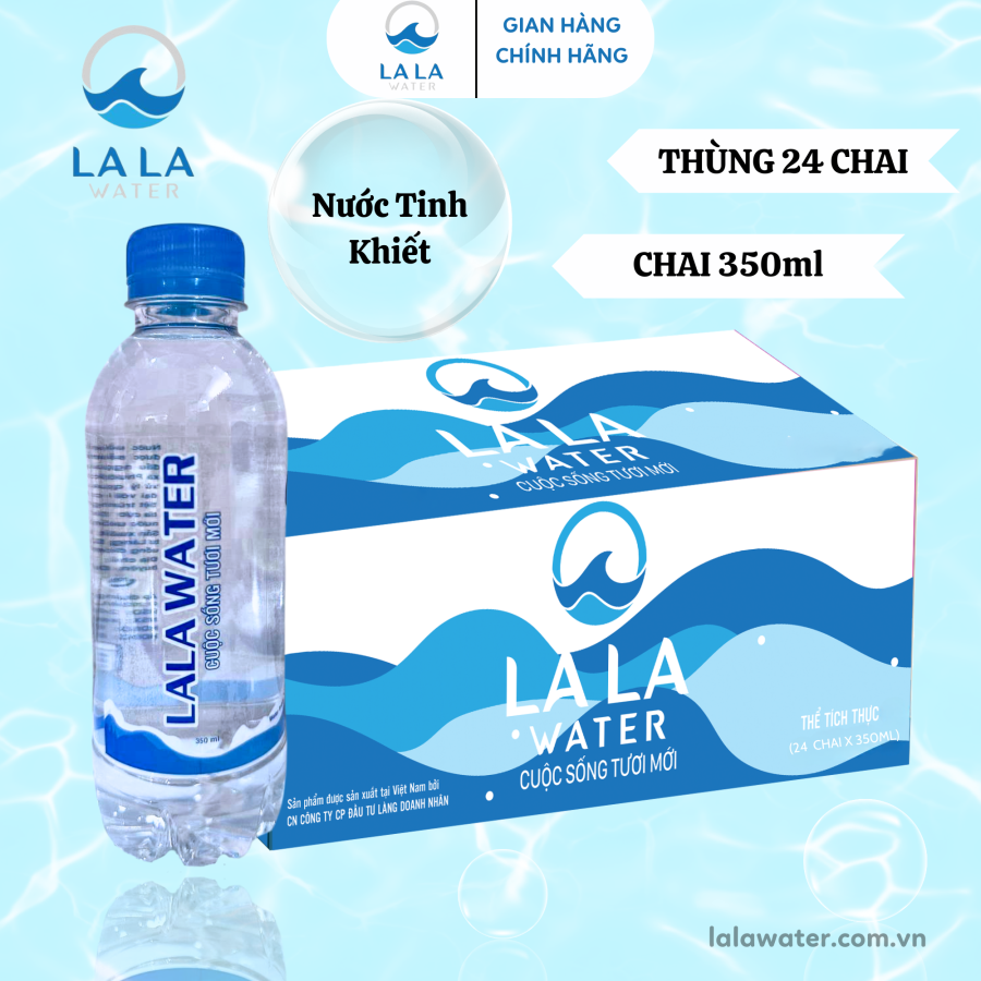 Thùng 24 Chai 350ML- LalaWater